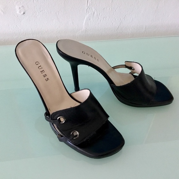 GUESS Sexy Stiletto Platform Heels Made in Spain - Picture 3 of 8